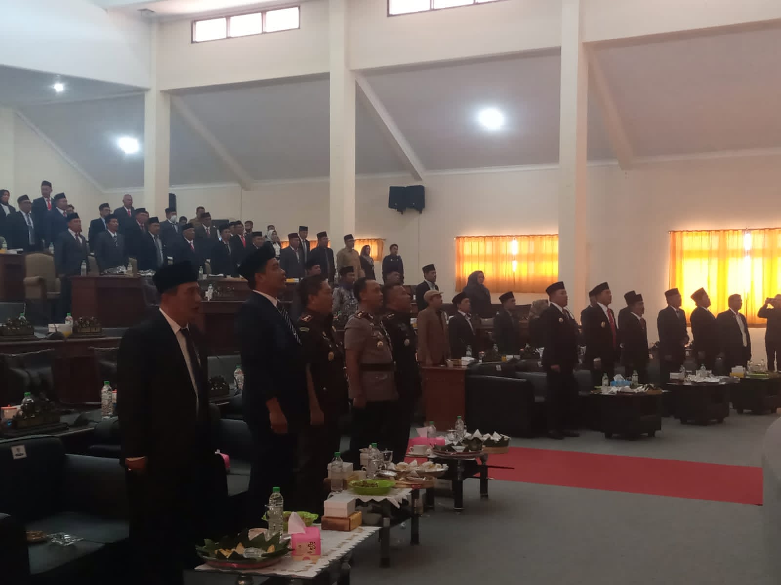 Sambut Peringatan HUT RI ke 77, DPRD Sampang Gelar Rapat Paripurna