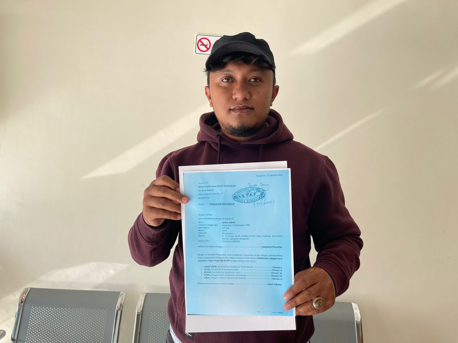 Lima Orang Pemuda Mengaku Wartawan di Bangkalan, Dilaporkan ke Polisi