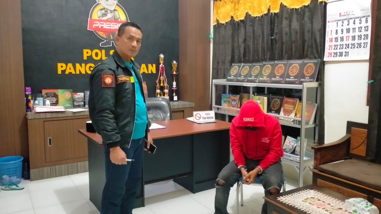 Polsek Pangarengan Berhasil Menangkap Pengguna Sabu Asal Kota Makassar