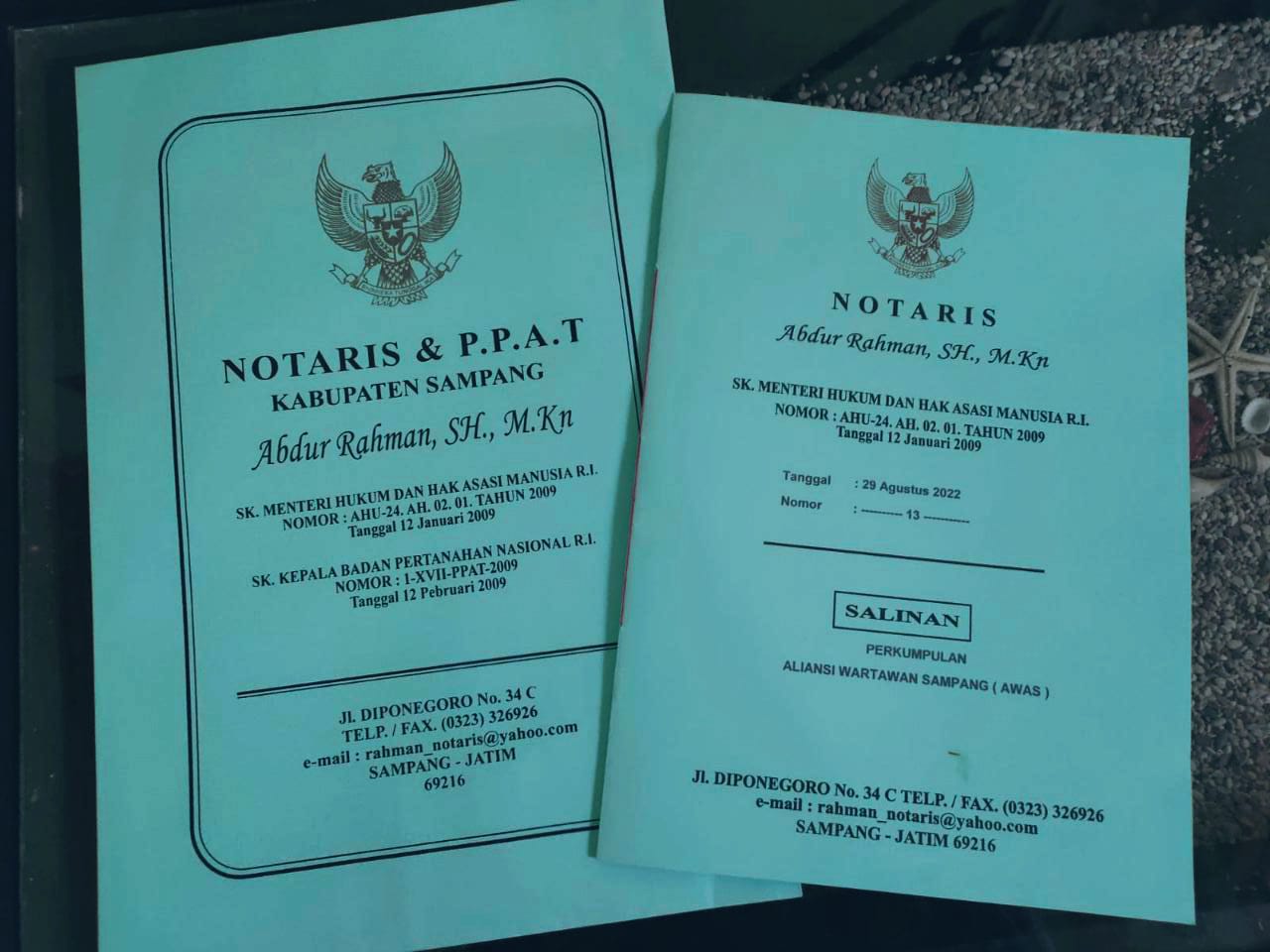 Ligalitas AWAS Berpayung Hukum