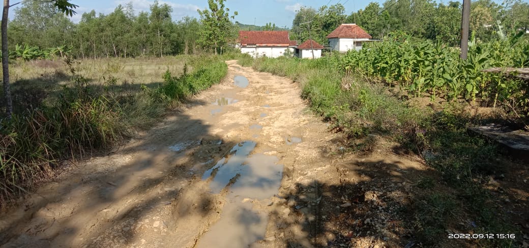 Jalan Poros Kabupaten Belum Tersentuh Perbaikan, Warga Tuntut Pemerintah Segera Bertindak