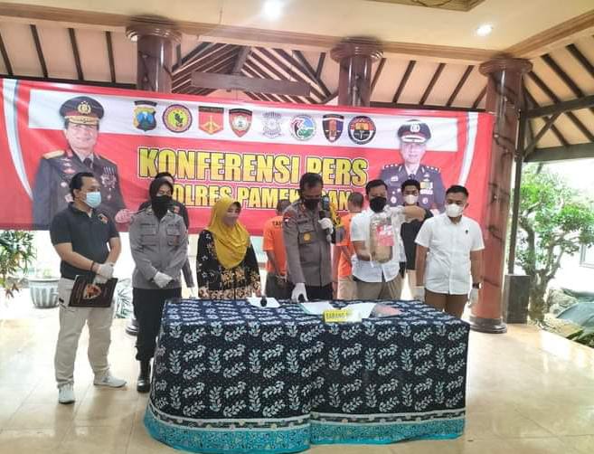 Tersangka Pembakaran Truk Diamankan Polres Pamekasan