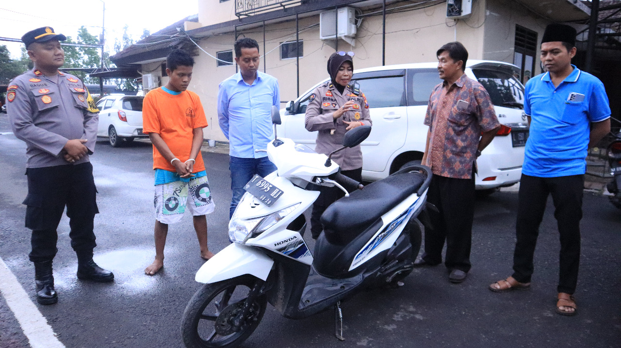 Spesialis Curanmor Asal Surabaya Dibekuk Timsus Polres Bangkalan