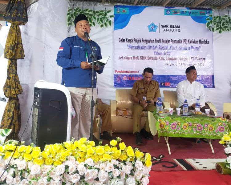 SMK Islam Tanjung melaksanakan P5 Sebagai Implementasi Kurikulum Merdeka