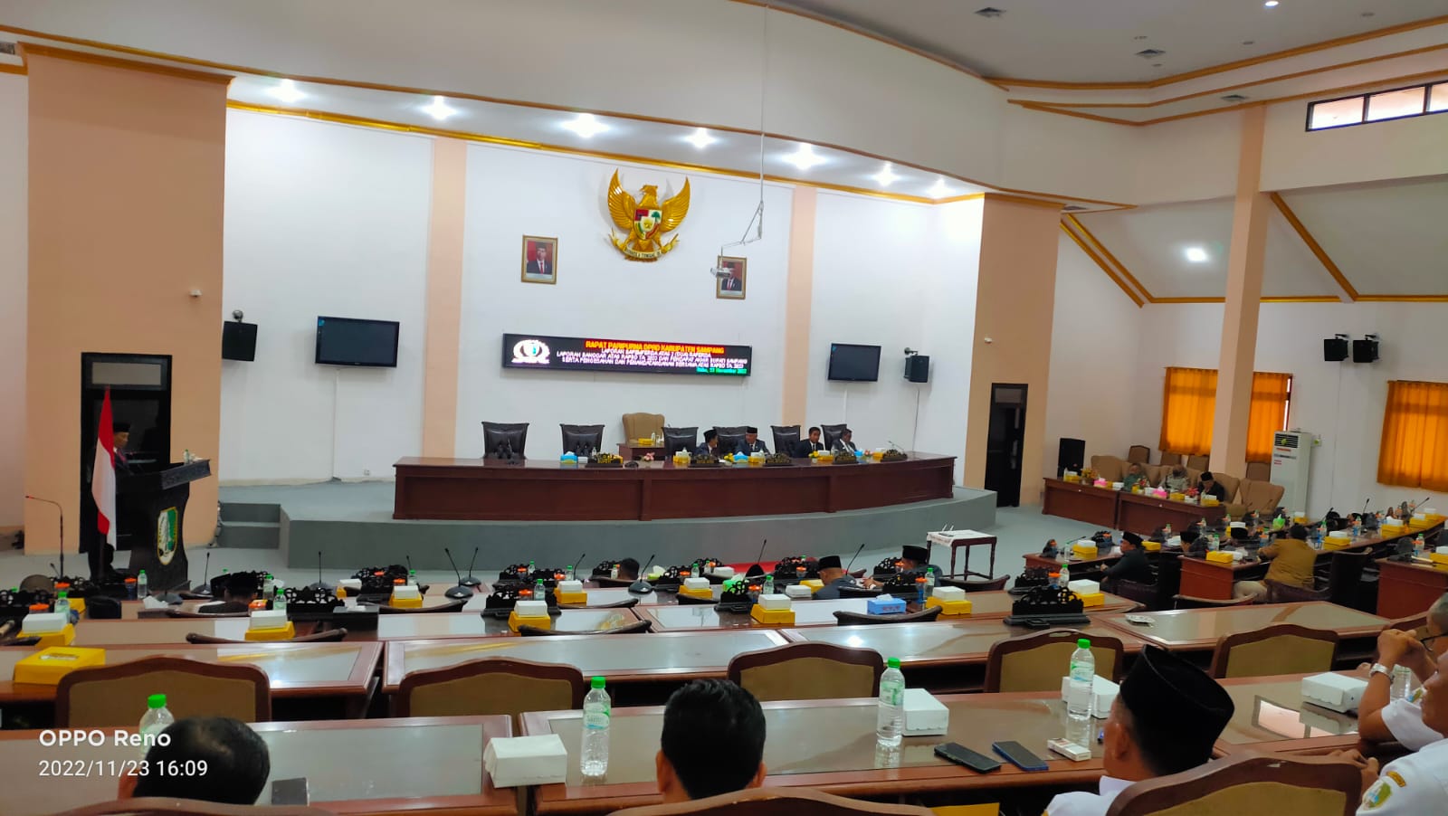 Rapat Paripurna: Laporan Bapemperda, Banggar, Raperda APBD T.A 2023