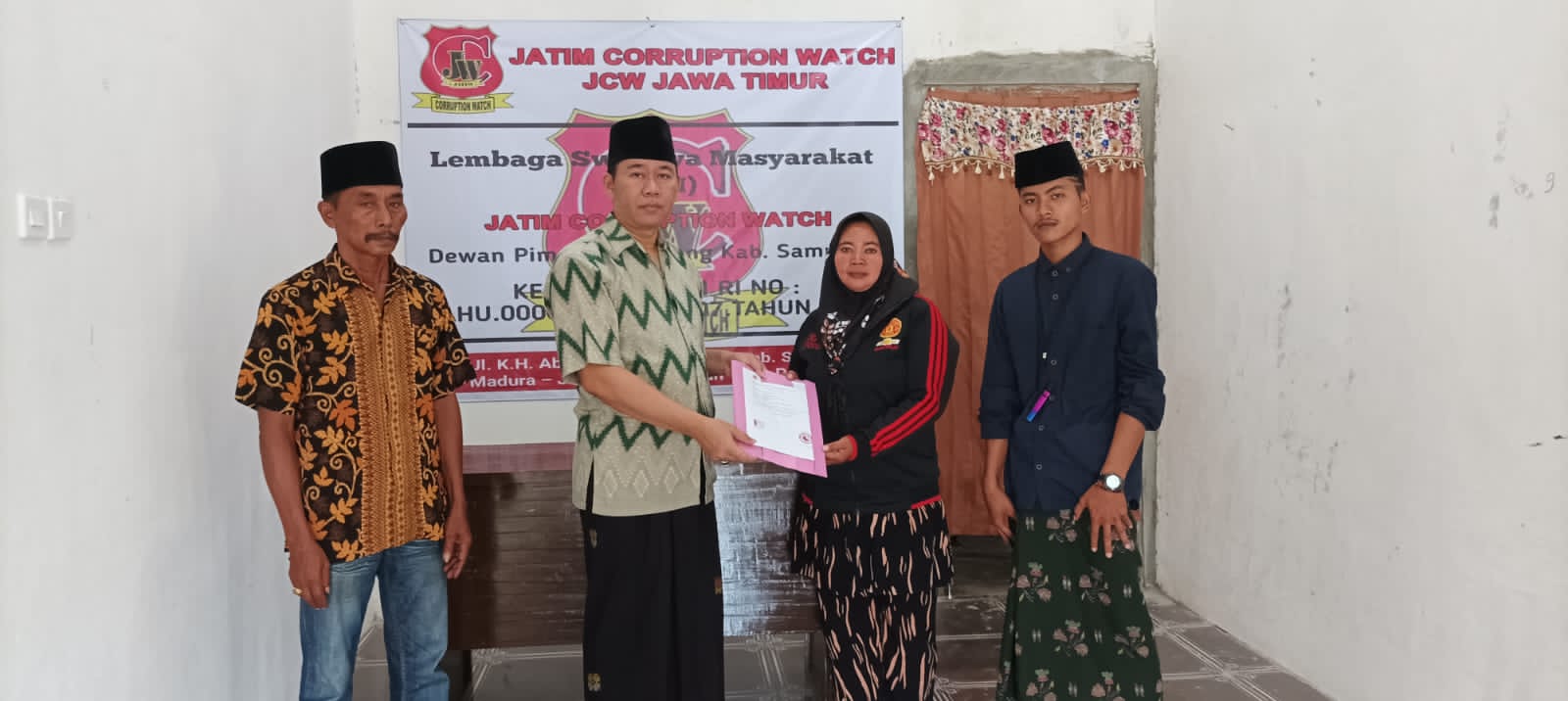 Datangi Kantor JCW, Korban Pengeroyokan di Pasean Pamekasan Minta Pendamping Hukum