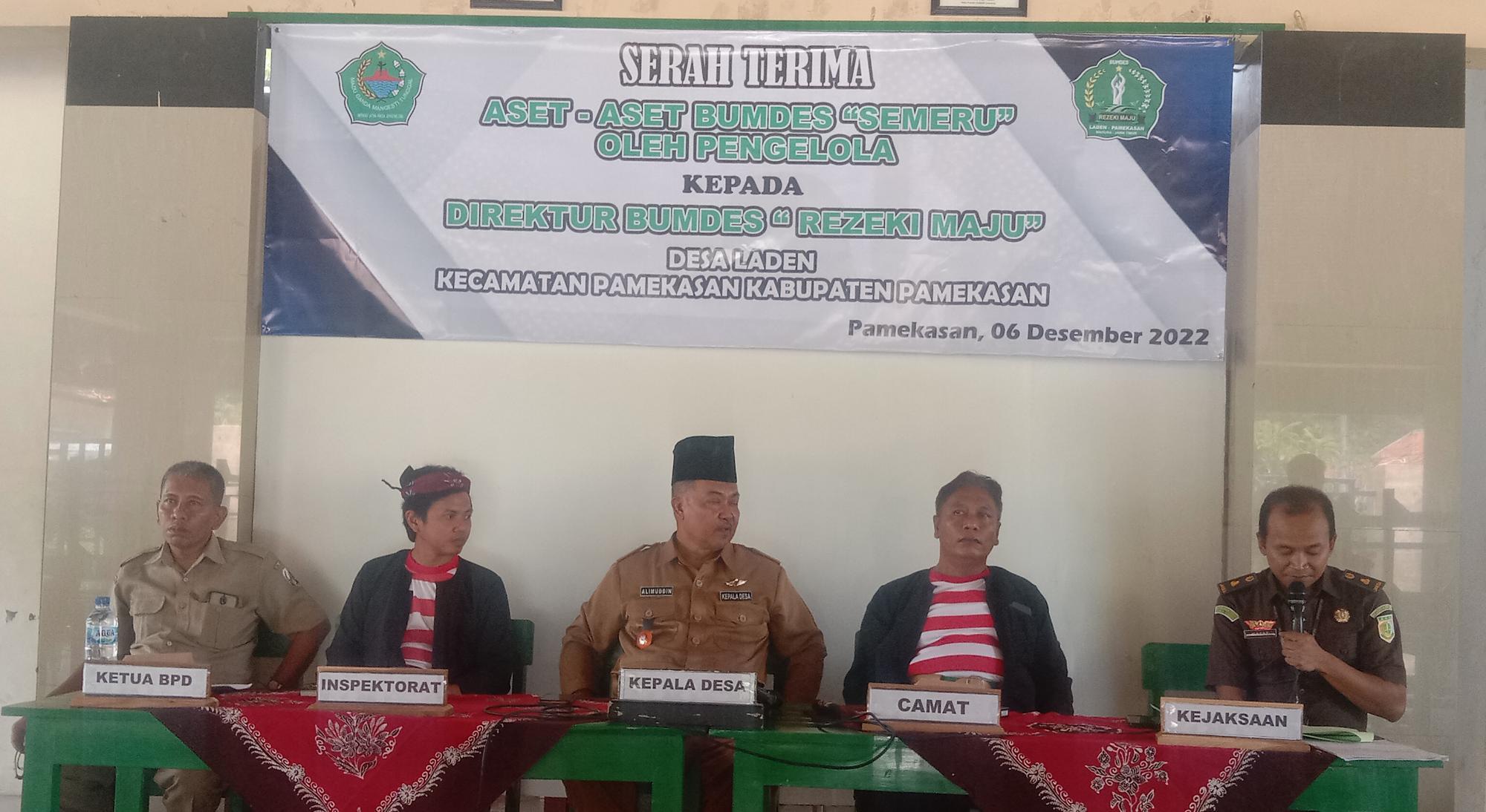 Kejari Pamekasan lemah Syahwat,  Tidak Atasi Pengembalian Aset BUMDES Desa Laden Secara Serius