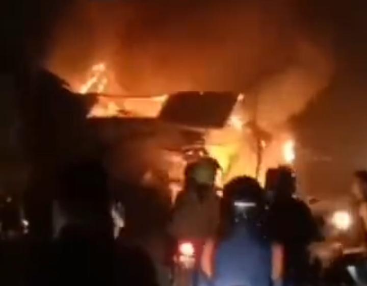 Toko Dan Rumah Hangus Terbakar Korban Rugi Ratusan Juta