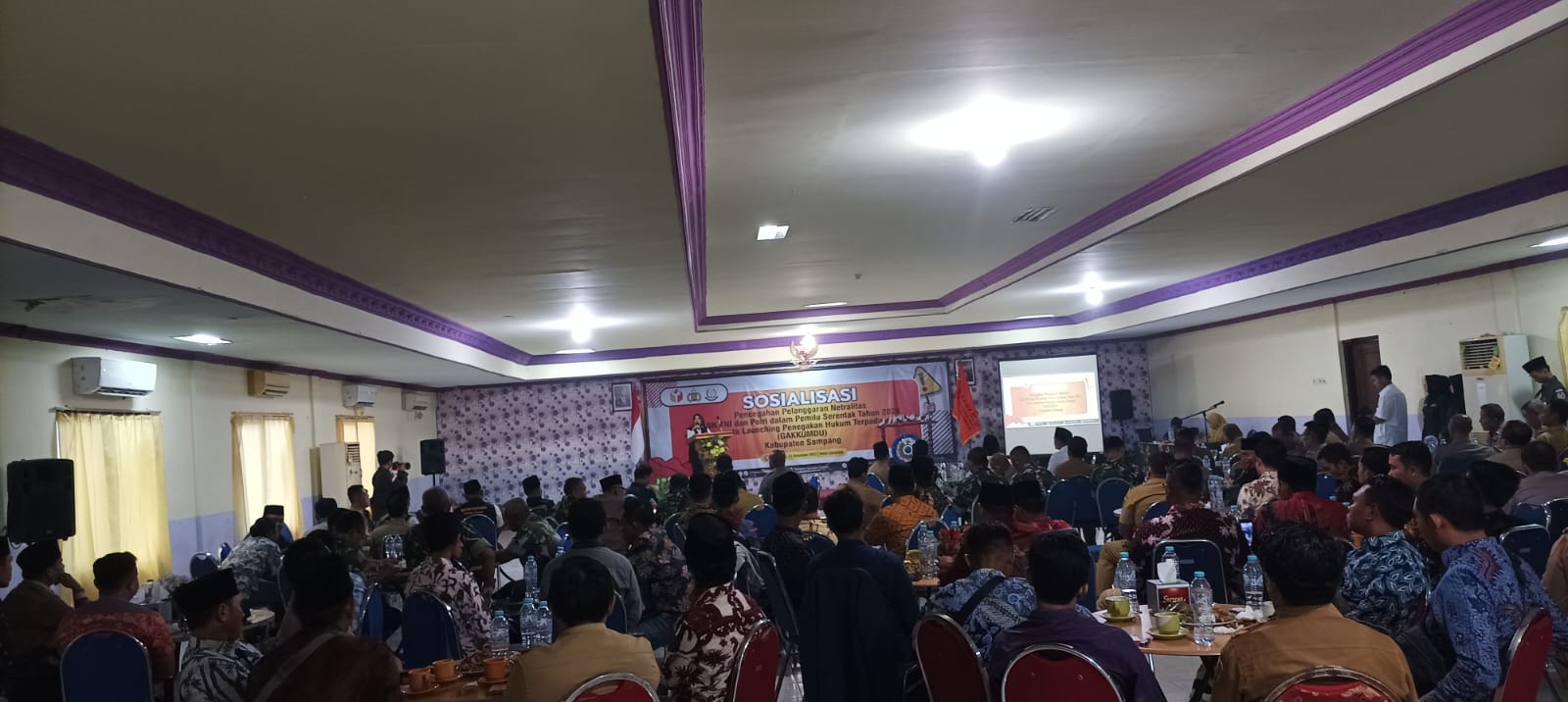 Bawaslu Sampang Ingatkan Netralitas ASN, TNI dan Polri di Pemilu 2024