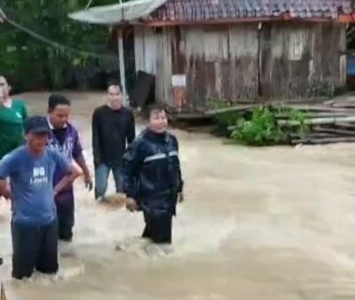Awal tahun 2023 Pamekasan Dapat Hadiah Luapan Air Sungai