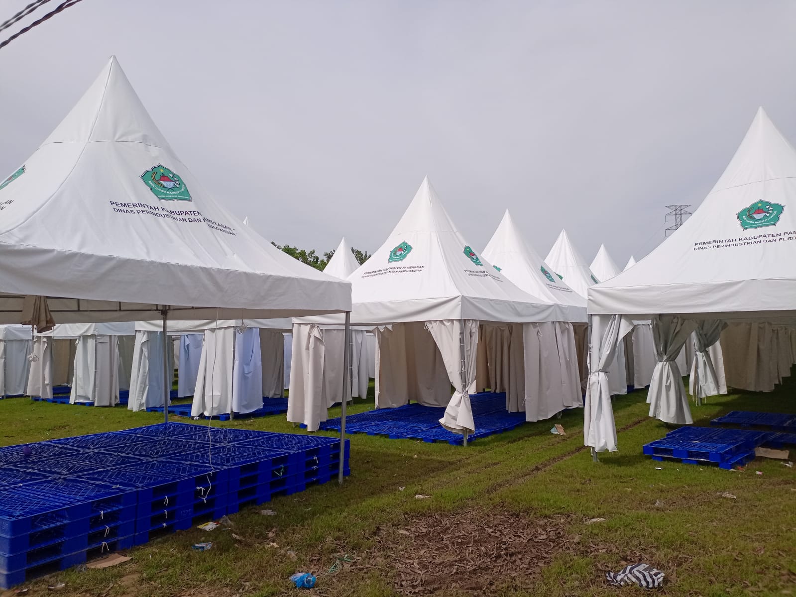 Disprindag Batasi Pedagang Berjualan Di TPS Lapangan Kowel