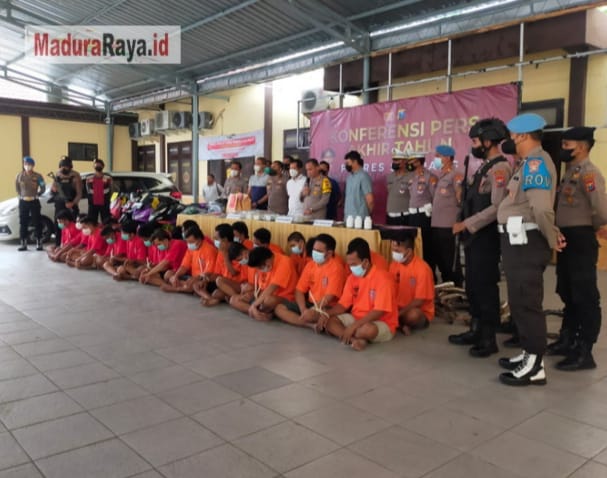 Belum Tangkap Bandar, Polres Sampang Pamer BB Narkoba Paling Banyak Se Jatim