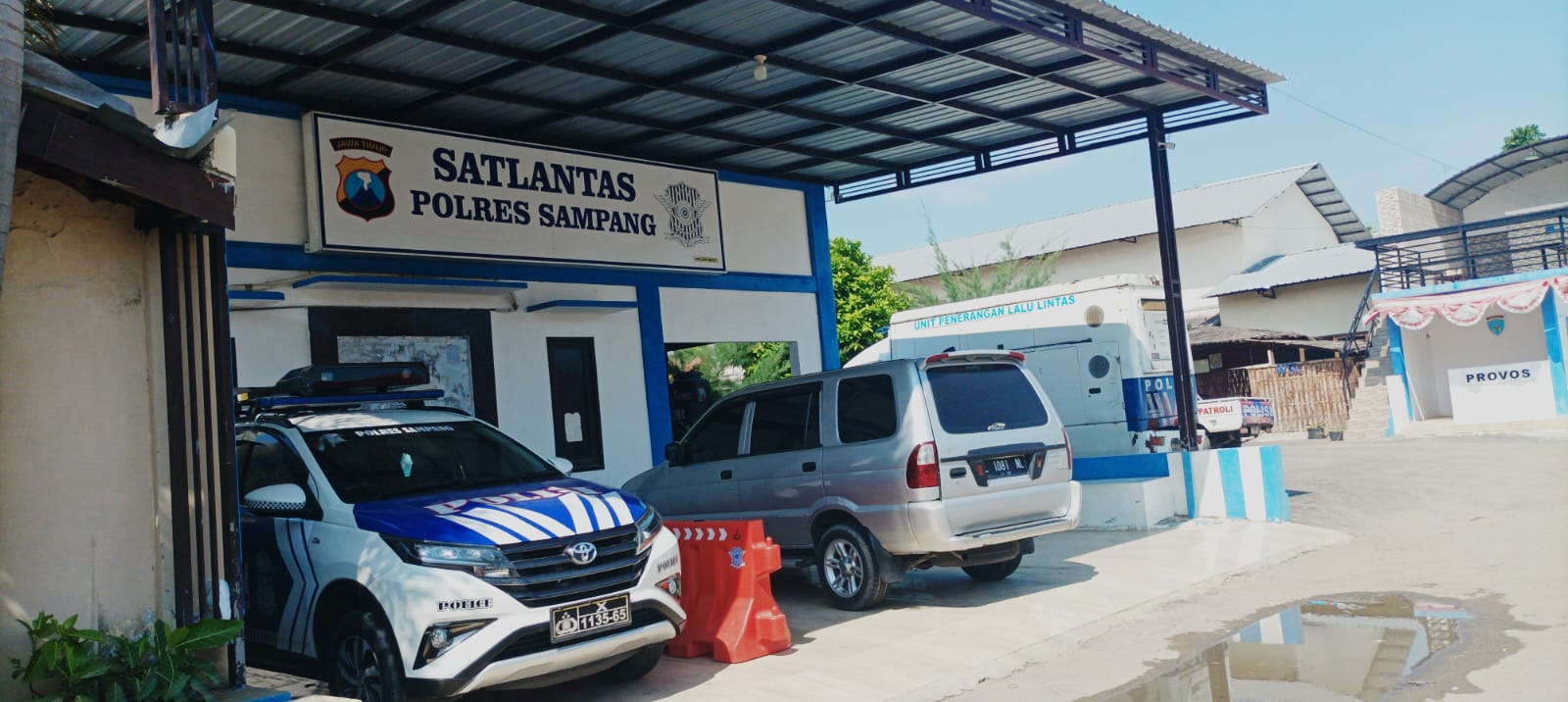Pengoperasian Kamera ETLE di Sampang Molor