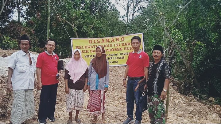 Lahan Belum Dibayar Oleh BBWS, Pemilik Lahan Segel Akses Jalan proyek Irigasi Waduk Nipa