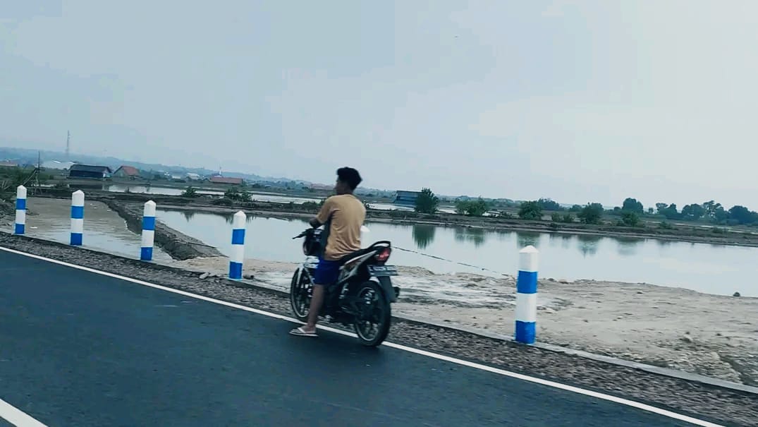 Pemkab Sampang Buat Jalan Baru Untuk di Jadikan Ajang Balap Liar