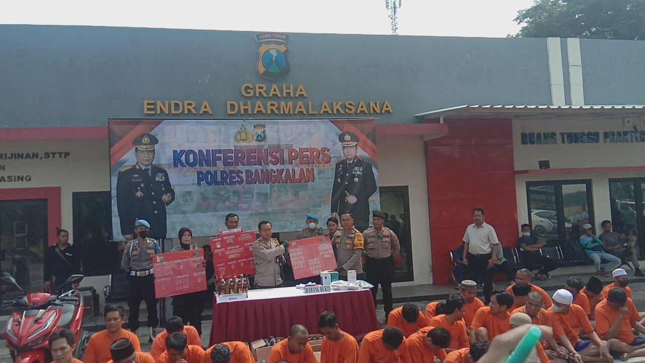 Kecamatan Arosbaya Paling Banyak Warganya Terjangkit Kasus Narkoba