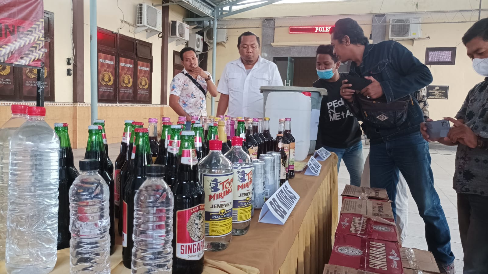 Dalam Sepekan di Bulan Ramadhan Polres Sampang Ungkap 17 Kasus 22 Tersangka