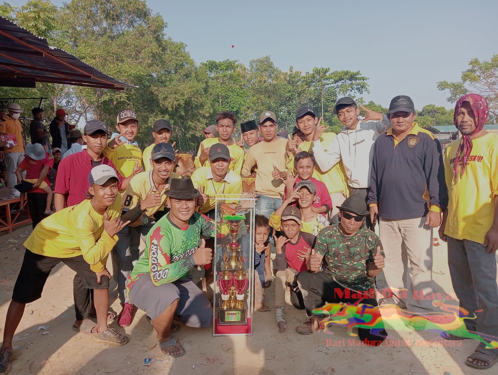 Bojoku Dor to door Expres Team, Juara 1 Bagian Atas Kerapan Sapi Pakar Sakera Cup