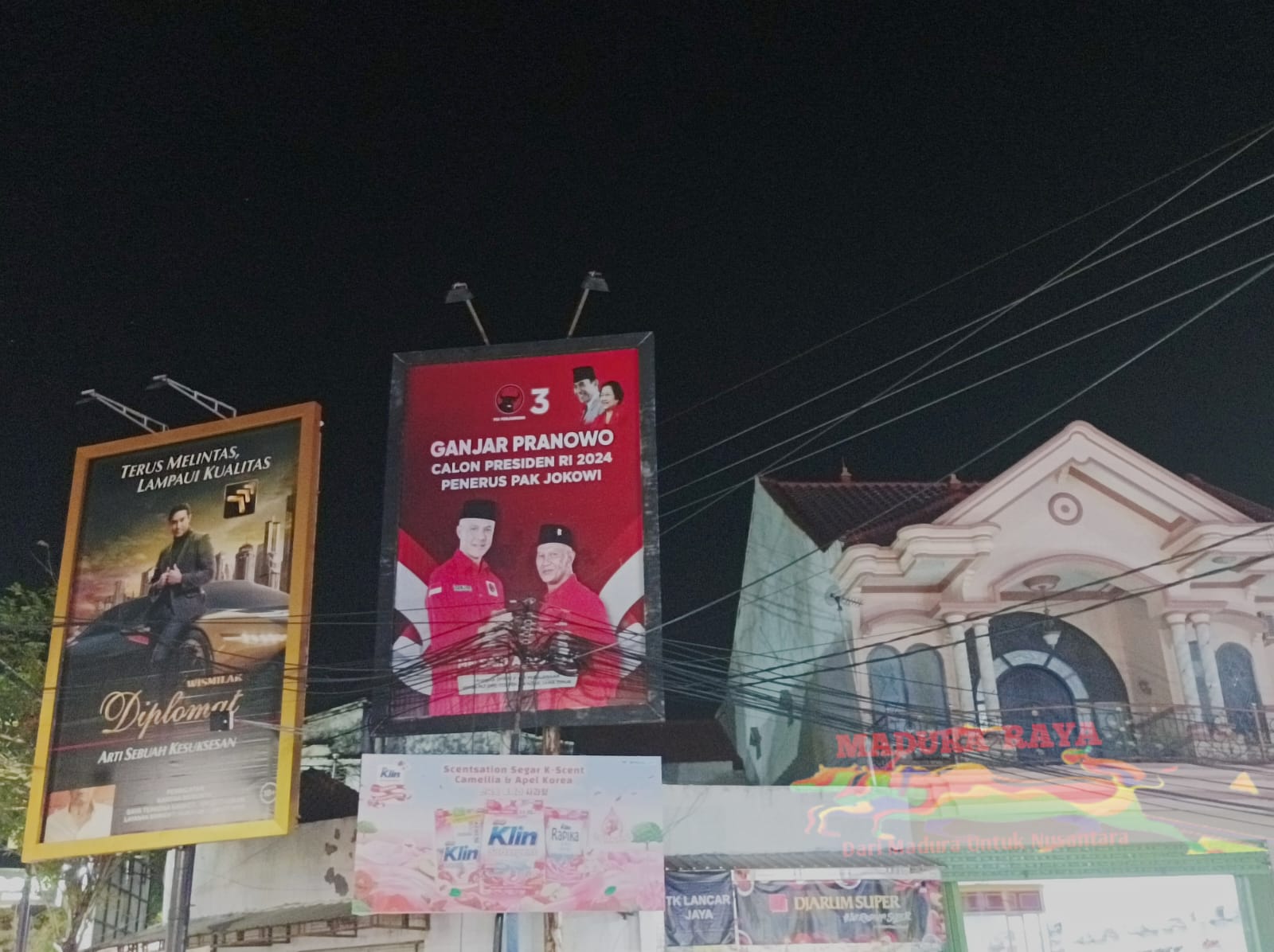 Naik Turun Baleho Ganjar Pranowo, Pemkab Sampang Ketakutan