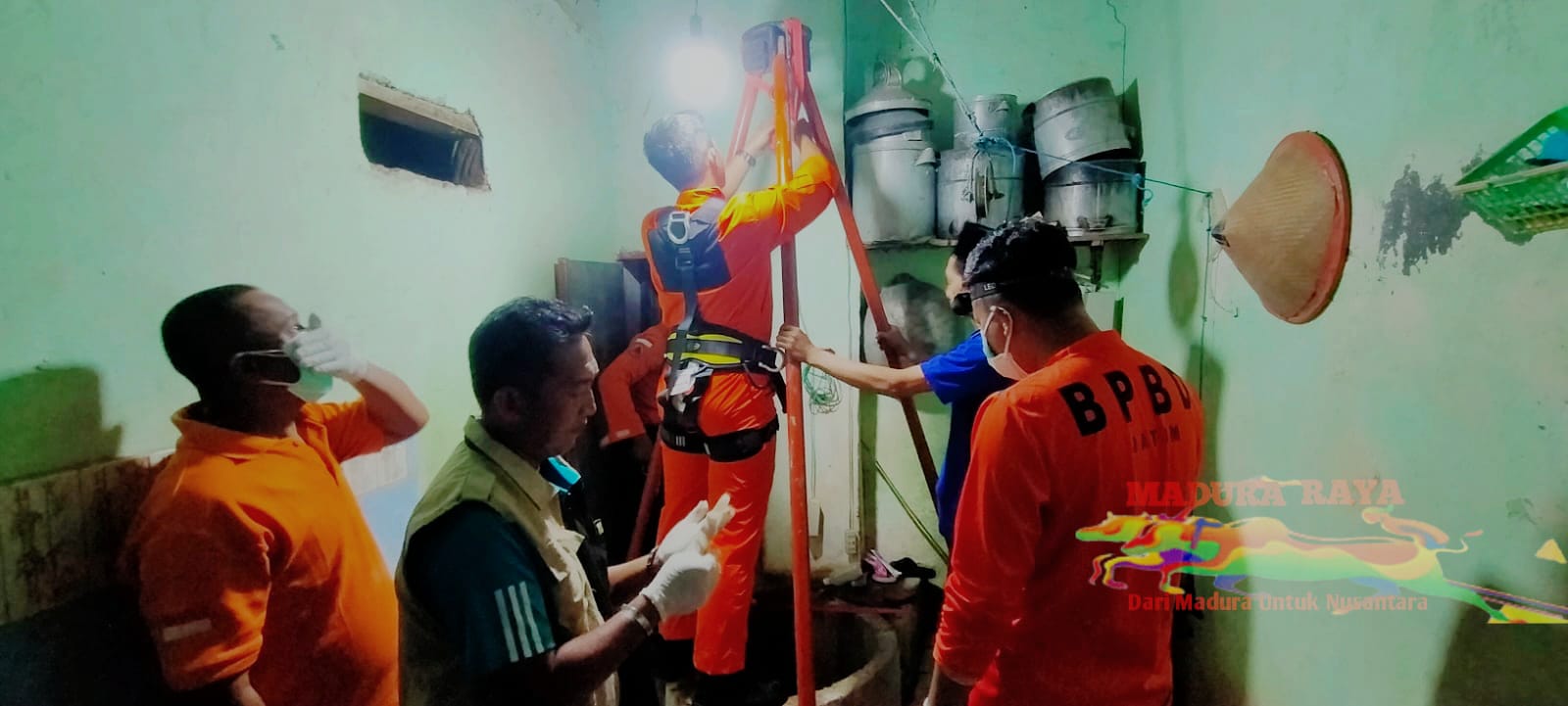 Penderita ODGJ Tewas Tercebur Sumur Desa Tanggumong Sedalam 10 Meter