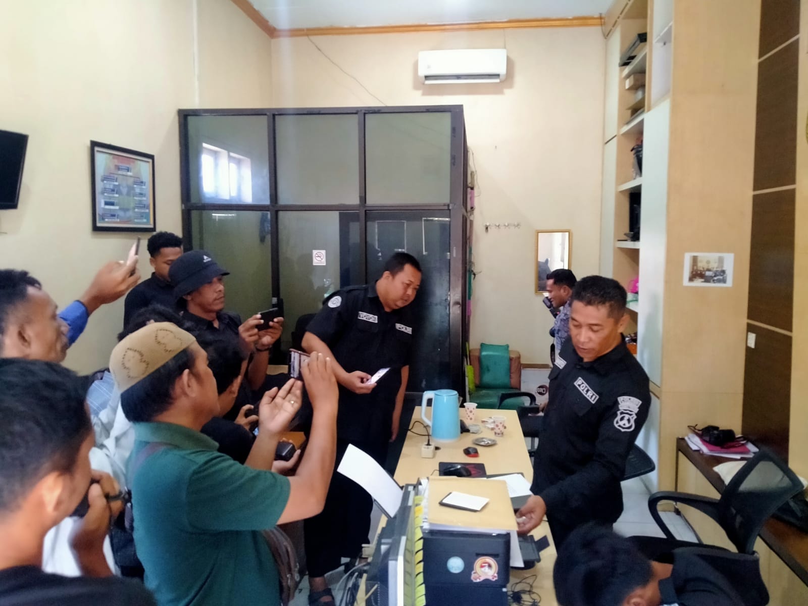 Polisi Amankan Tiga Pelaku Dugaan Pemukulan Terhadap Kapus Robatal