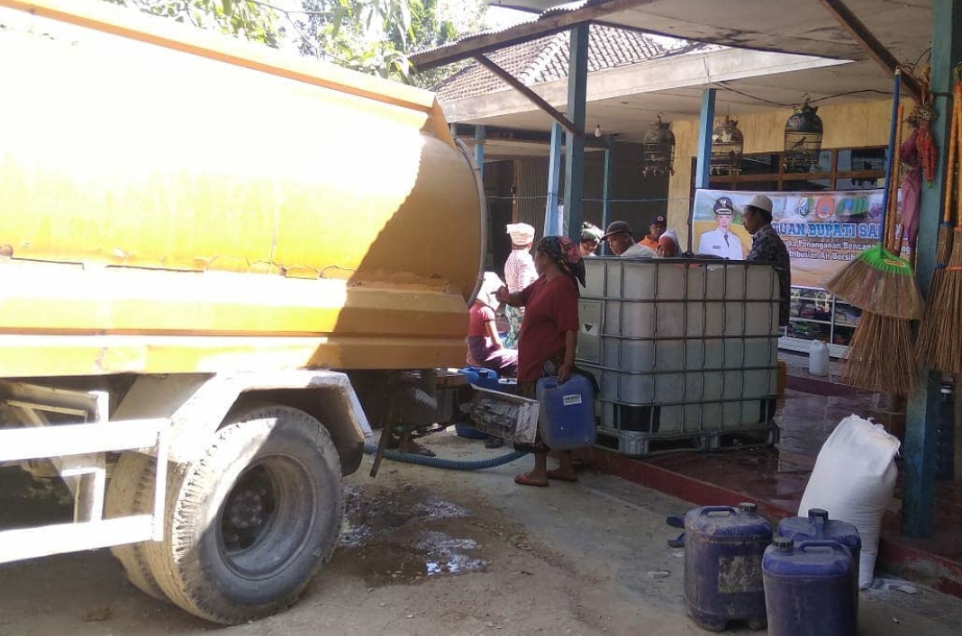 Memasuki Kemarau, 2 Unit Truk Tangki Air BPBD Rusak