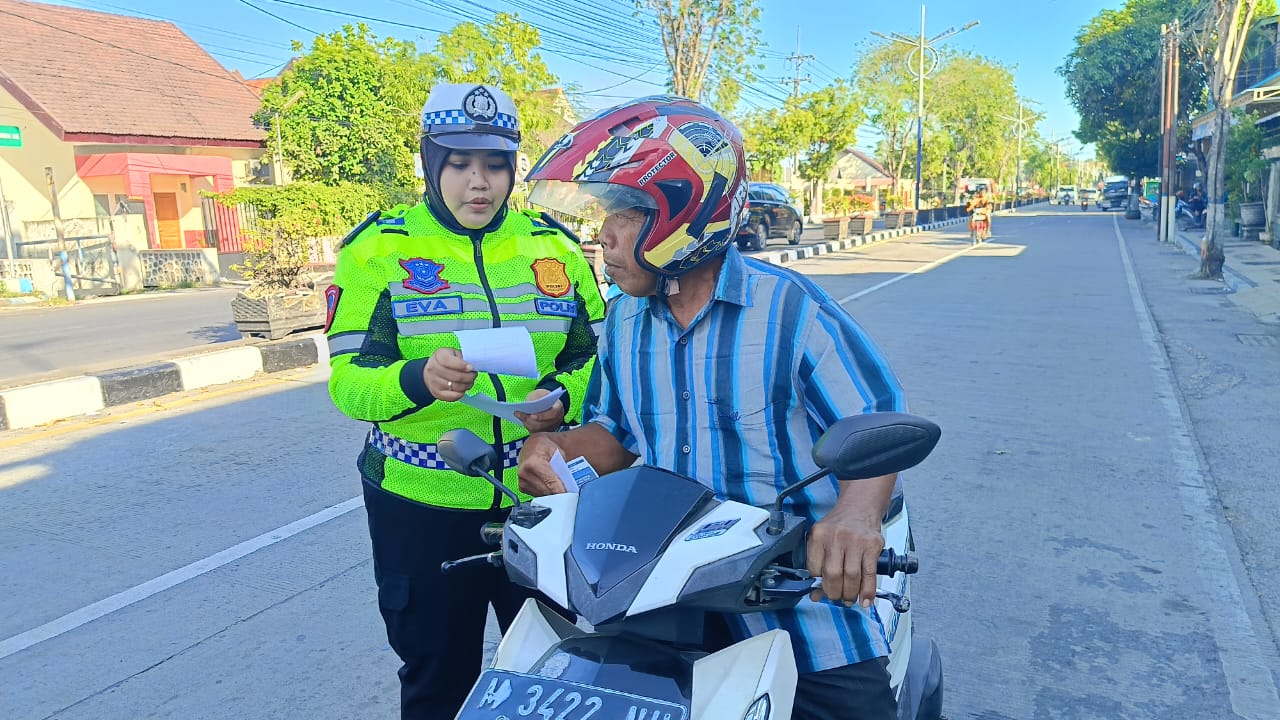 Didominasi Ratusan Pengendara Tidak Pakai Helm, Hasil Operasi Patuh Semeru Sampang