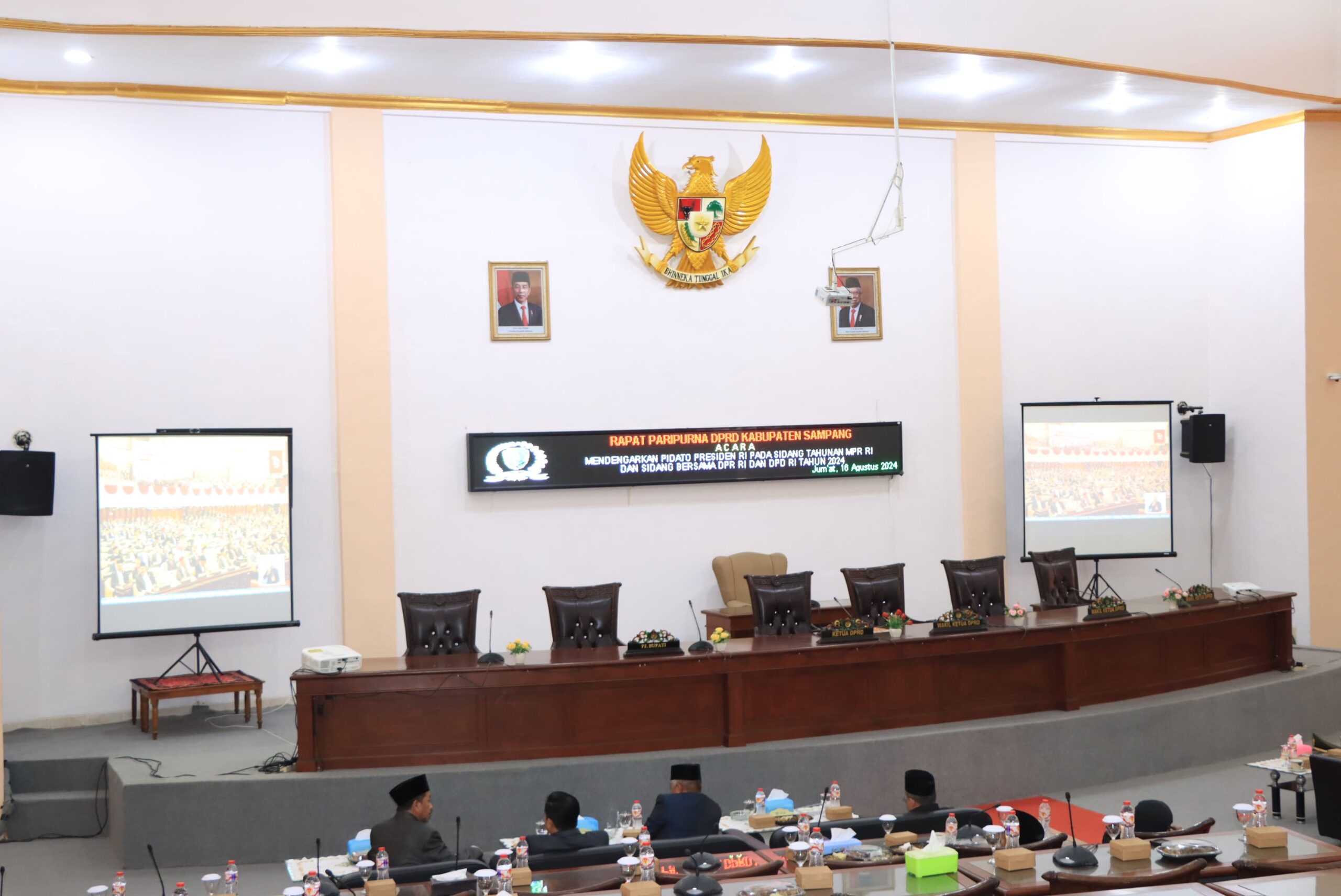 DPRD Sampang Gelar Paripurna Mendengar Pidato Kemerdekaan