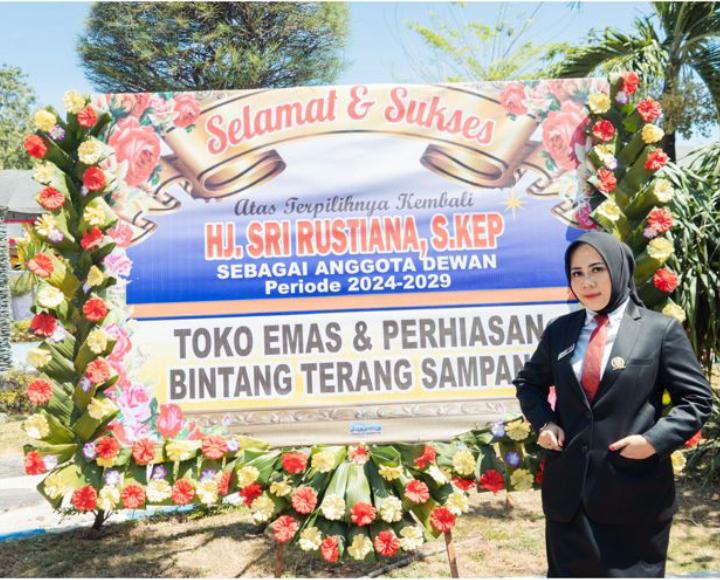 Sri Rustiana Kembali Dilantik Menjadi Anggota DPRD Sampang Periode 2024-2029 Dari Partai Demokrat