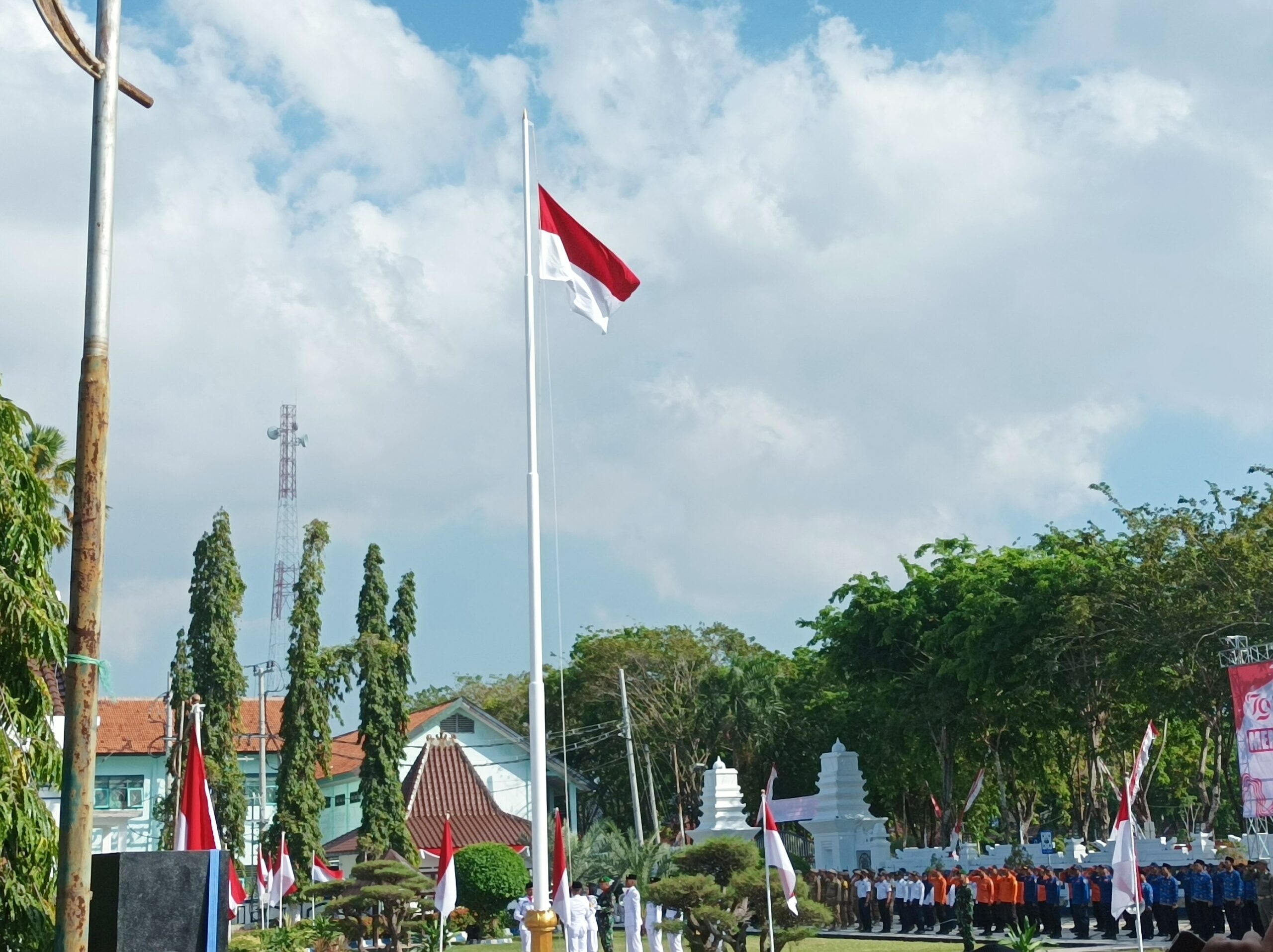 Berjalan Khidmat, Upacara Kemerdekaan RI ke 79 di Sampang
