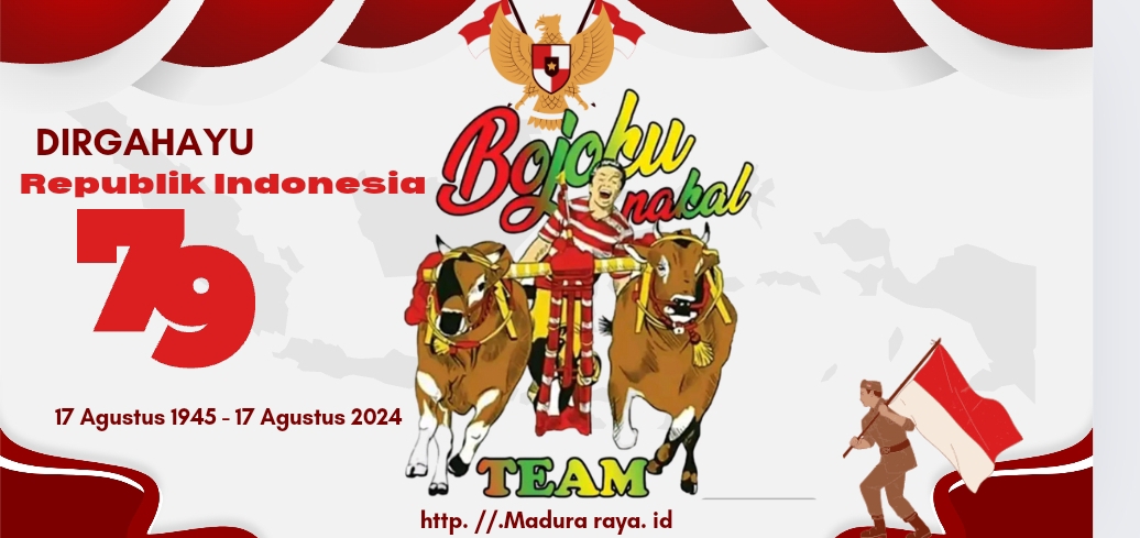 Team Bojoku Nakal, Dirgahayu RI 79 Nusantara Baru Indonesia Maju