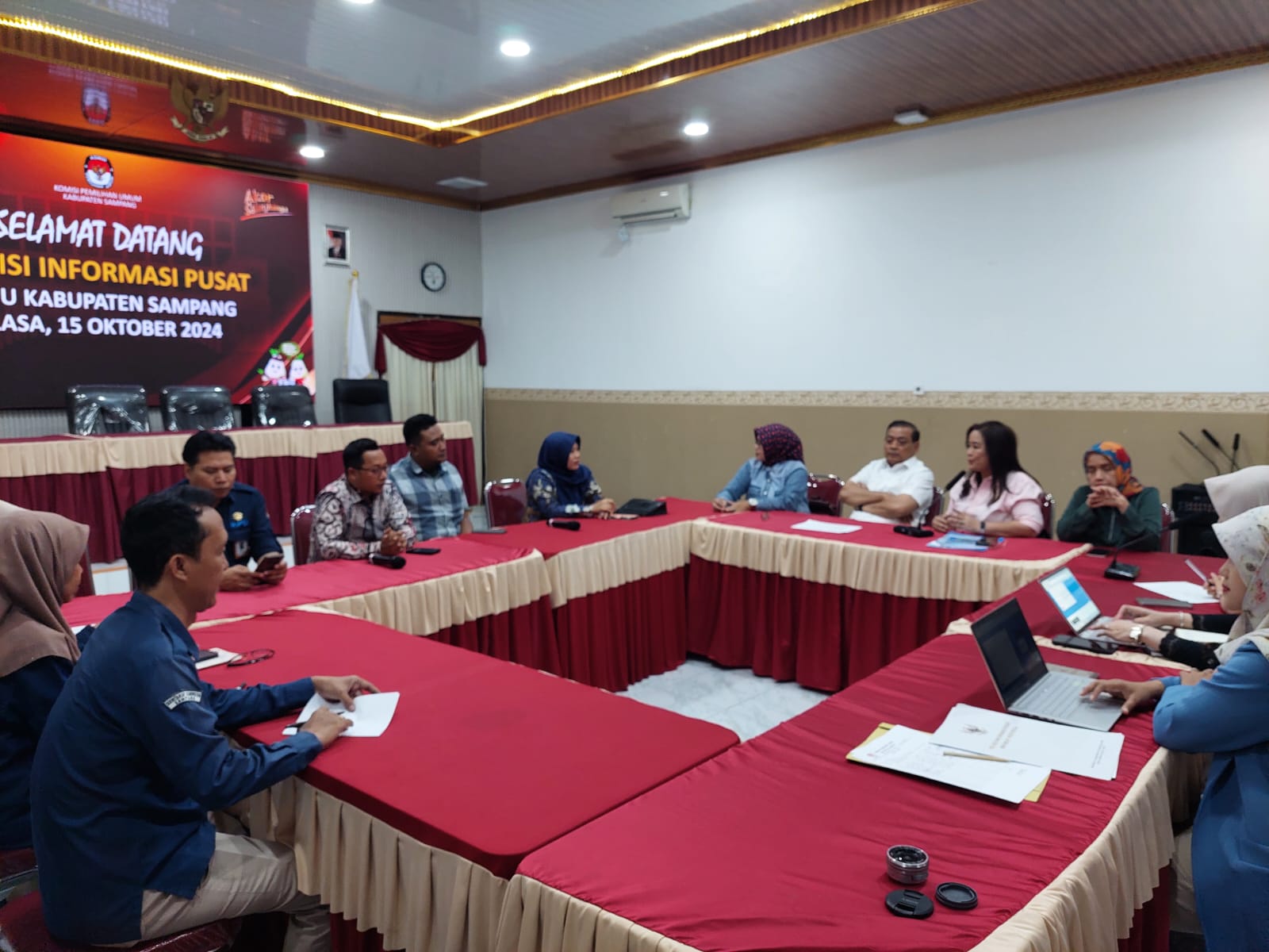 Kategori Zona Merah, KI Pusat Pastikan KPU Sampang Keterbukaan Informasi Pilkada