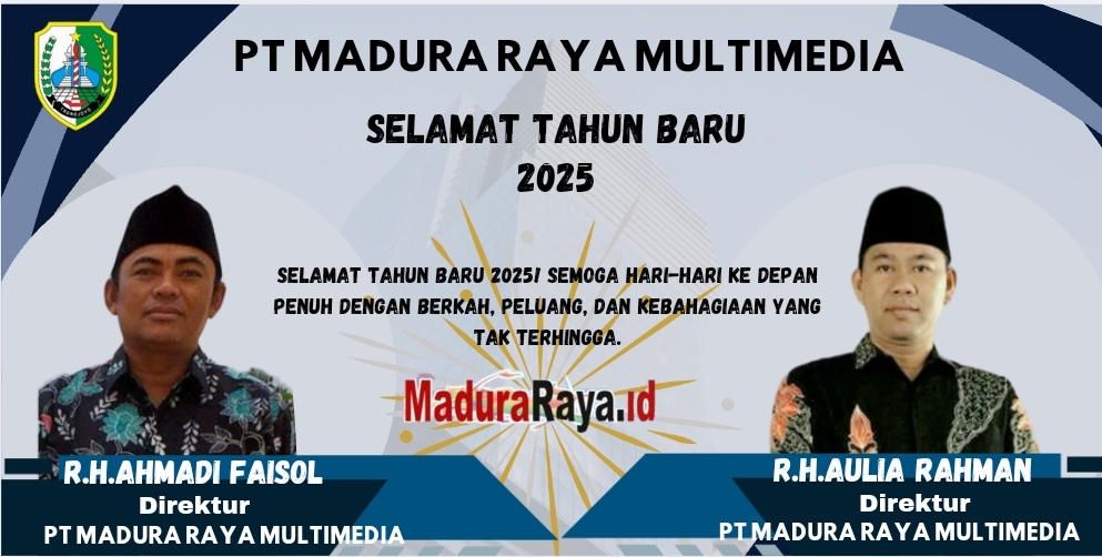 Segenap Direksi dan Manajemen PT Madura Raya Multimedia Selamat Tahun Baru 2025