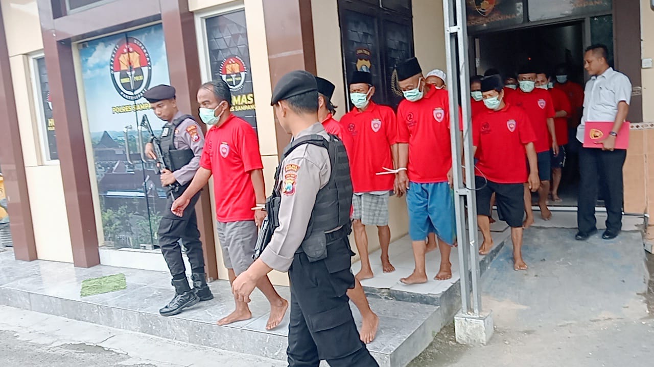 Surganya Barang Haram Jalur Pantura Sampang, 2 Kurir Sabu Asal Lumajang di Tangkap