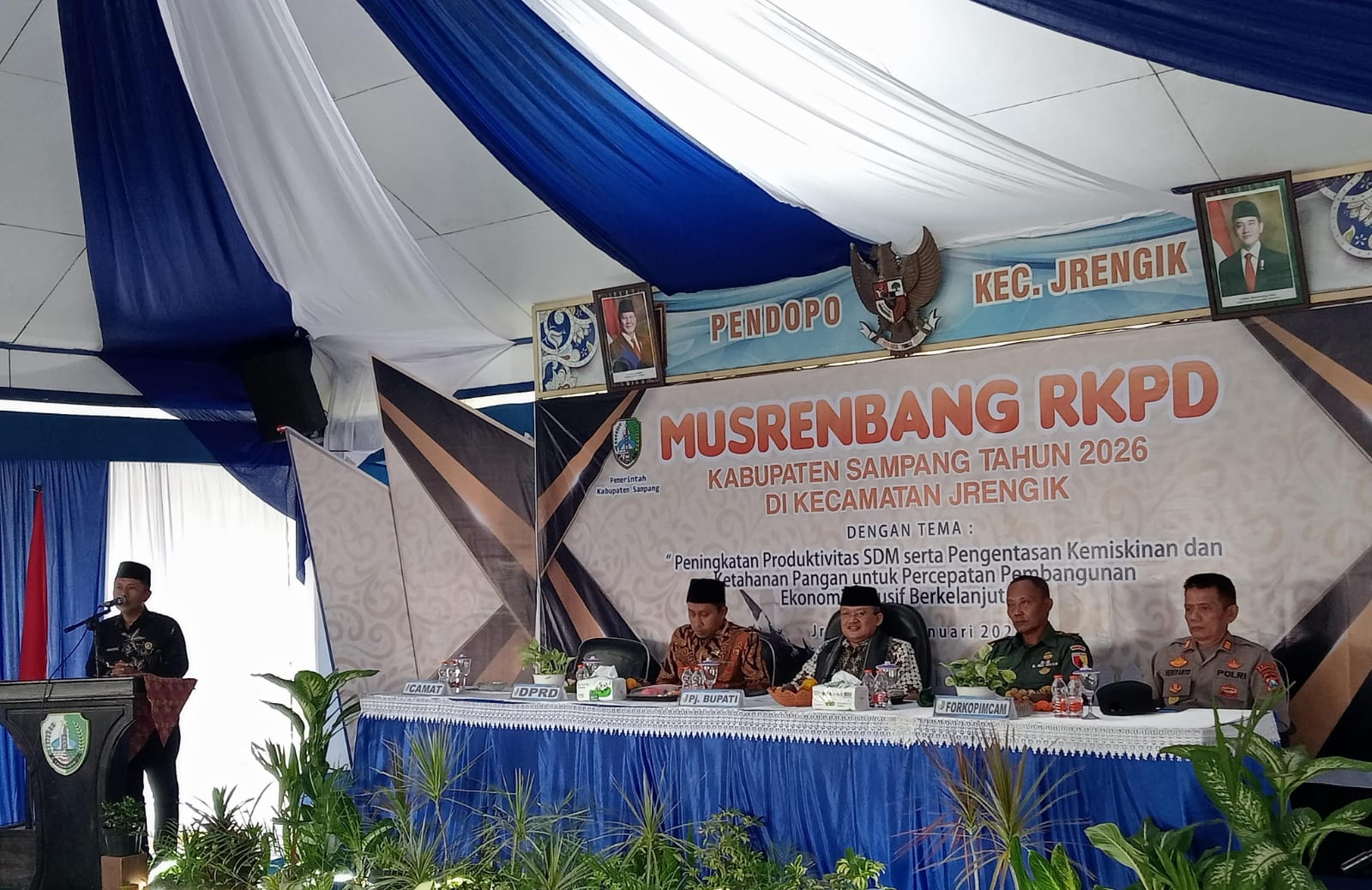 Penanganan Banjir Jadi Atensi Musrenbangcam RKPD 2026  Kecamatan Jrengik