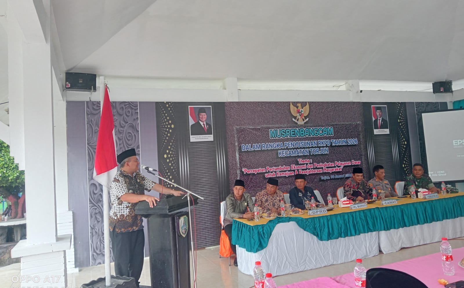 Atensi Khusus 3 Poin di Sampaikan Dalam Musrembangcam Torjun RKPD 2026