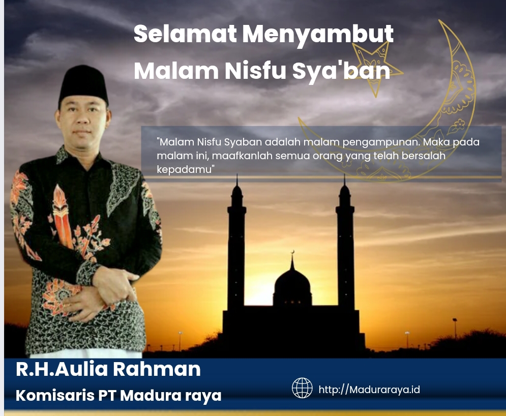 PT Madura raya Multimedia: Selamat Menyambut Malam Nisfu Sya'ban