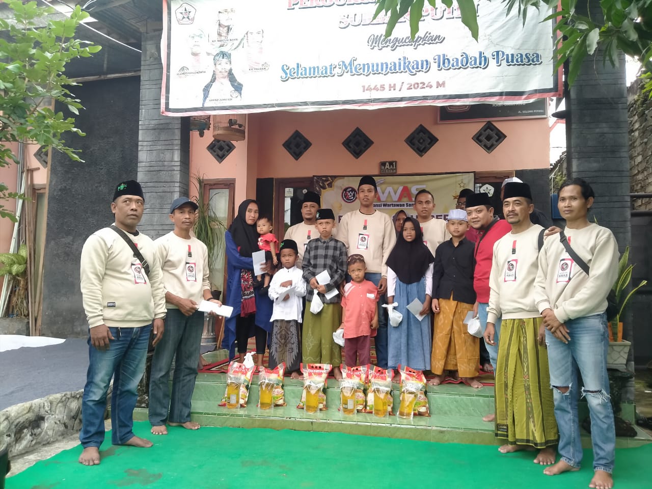 Ramadhan Karem, AWAS Tebar Kebaikan Setiap Tahun Santunan Anak Yatim dan Berbagi Kaum Dhuafa