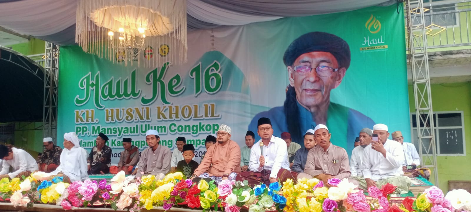 Lora Wabup Sampang Hadiri Haul KH Husni Kholil yang ke-16 PP Mansyaul Ulum Congkop