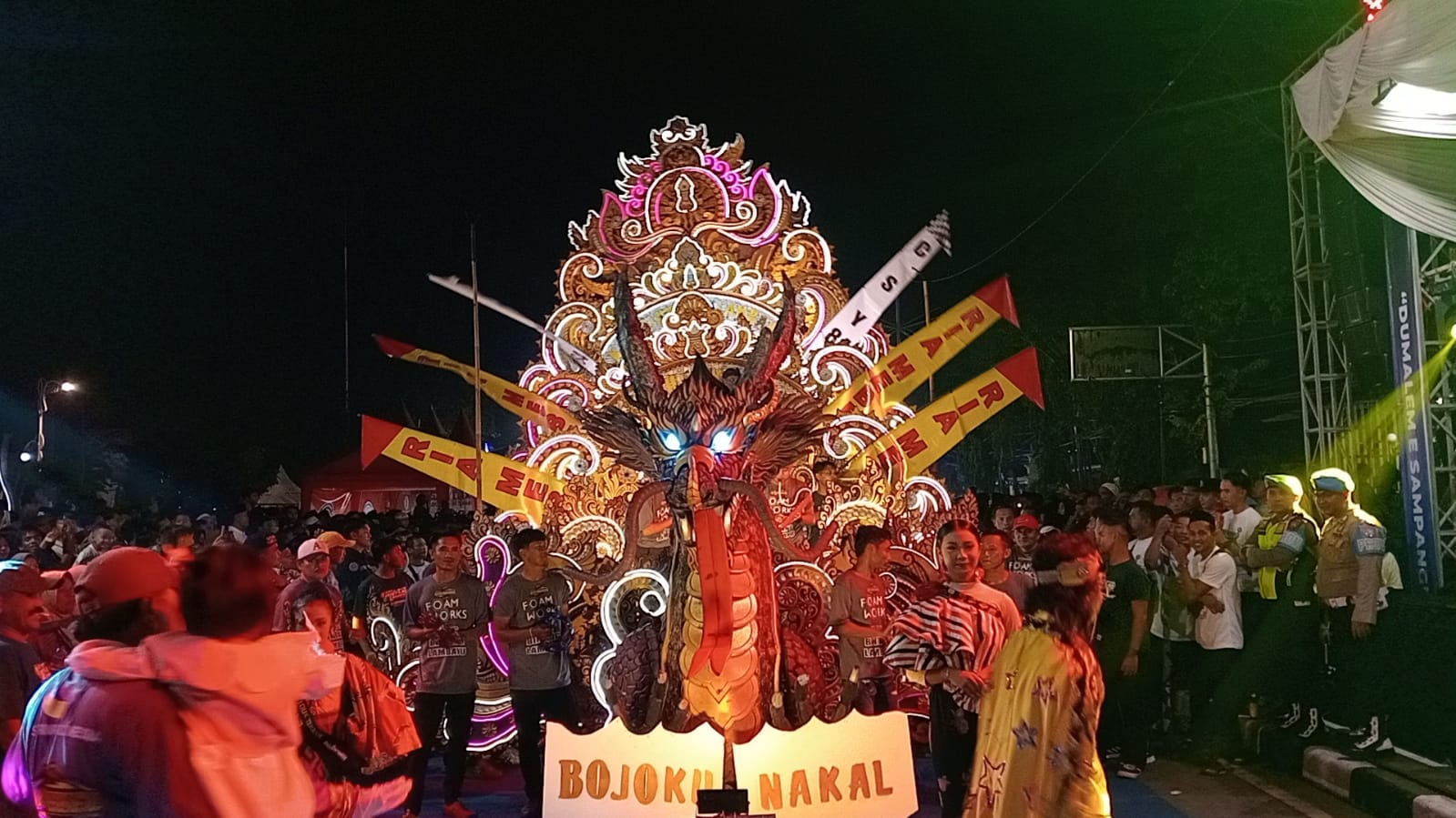 Grub KBS feat Bojoku Nakal di Festival Parade Daol Combo Sampang, Pikat Masyarakat Dengan Single Batik Pekalongan