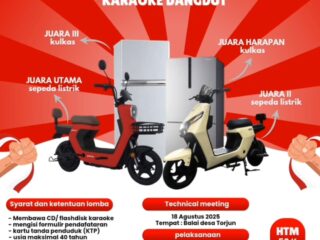 poster Lomba karaoke torjun 2025