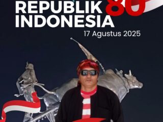 Taufik Awak Away: Merah Putih di Dada, Indonesia di Hati