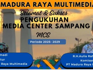 PT Madura Raya Multimedia Ucapkan Selamat atas Pengukuhan Media Center Sampang