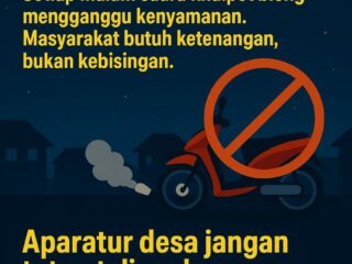 Kebisingan Knalpot Brong Makin Merajalela, Aparat Desa dan Polisi Didesak Bertindak