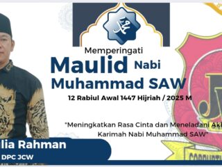 Ucapan Maulid Nabi Muhammad SAW dari Ketua JCW Sampang: Mari Tingkatkan Rasa Cinta pada Rasulullah
