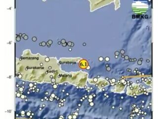 foto: Tangkapan Screenshot dari BMKG