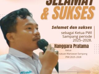 Hanggara Pratama Nahkodai PWI Sampang 2025–2028: Era Baru Profesionalisme Pers Dimulai