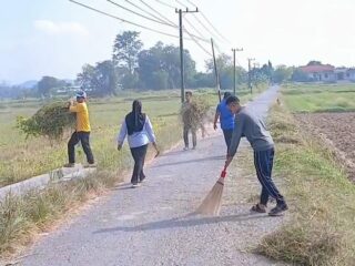 Gotong Royong Hidup Kembali, Desa Jeruk Porot Kampanyekan Budaya Bersih