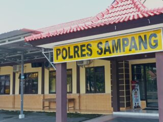 Caption foto: Kantor Mapolres Sampang.