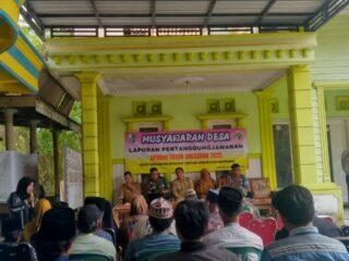 APBDes 2025 Dibahas Terbuka, Pemdes Torjun Akui Jalan Dusun Kokoan Belum Terbangun